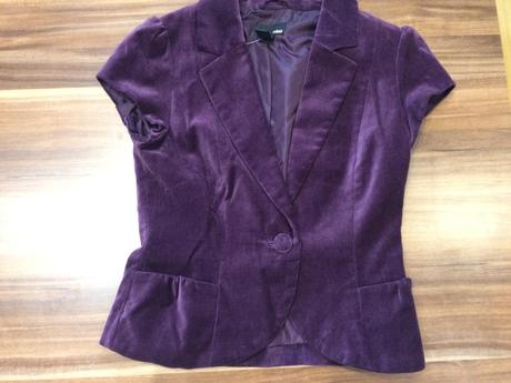 Zamatove bolerko, h&m,34