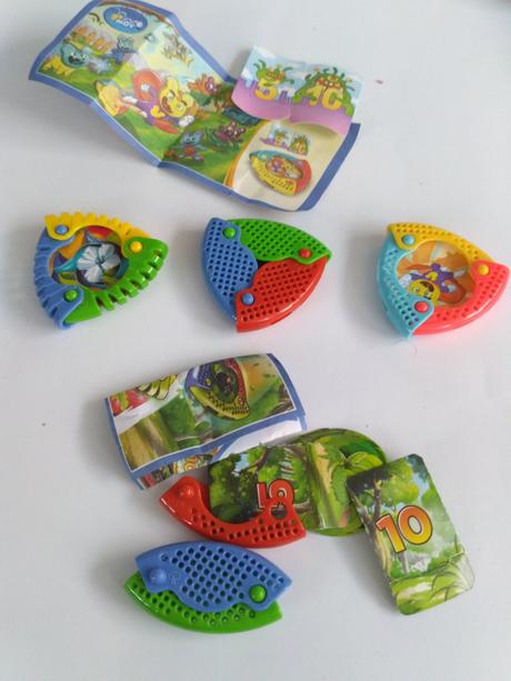 Hračky točiace z kinder vajíčka, surprise,