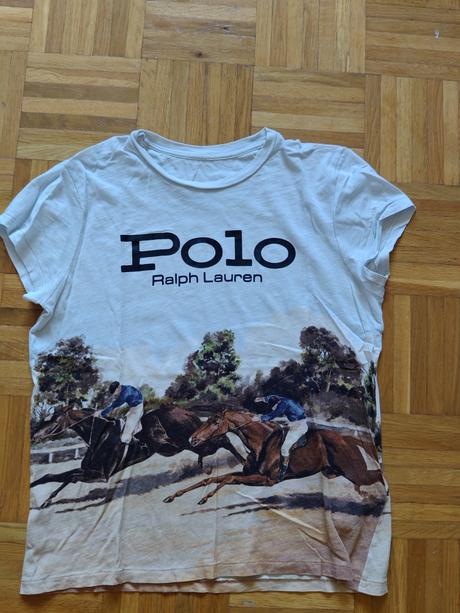 Ralph lauren icon horse damske tričko, ralph lauren,s