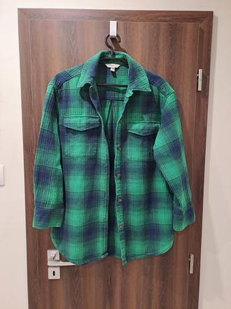 H&m oversize hrubšia košeľa, h&m