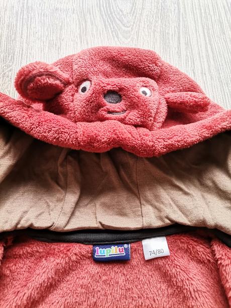 Uni teplucka mikina, lupilu,80