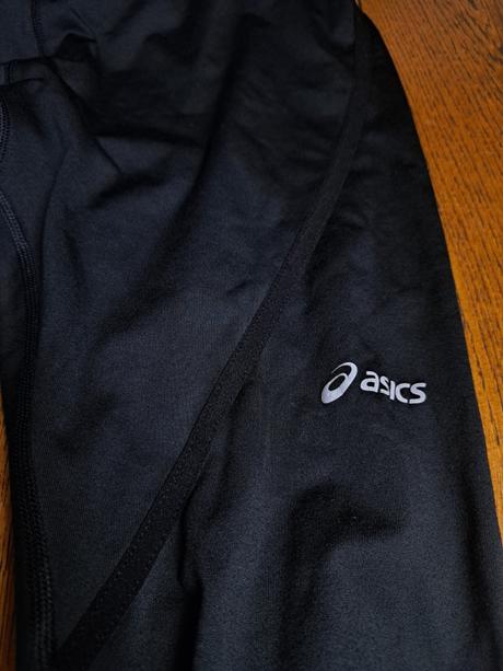Asics čierne bežecké legíny, asics,m