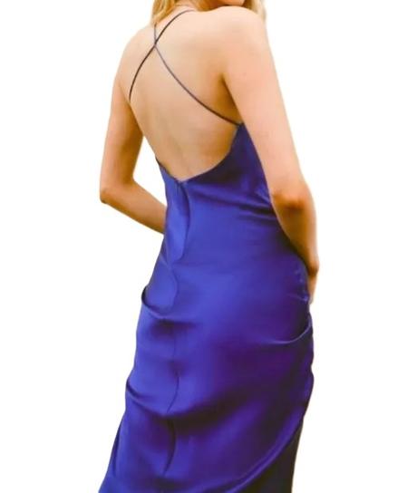 Saténové šaty zn. zara, veľ. m/l, zara,l