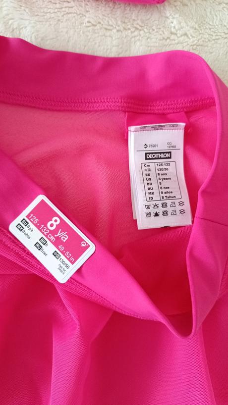 Úbor (body+suknička) na gymnastiku/tanečnú/balet, 122