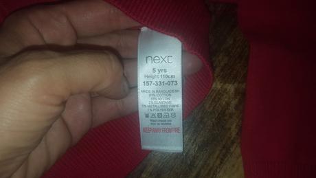 Set šaty + bolerko, next,116