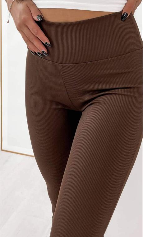 Dámske bavlnené zateplené leginky, l - xxl