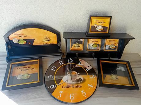 Dekorácie do kuchyne - coffee lovers dekor set,
