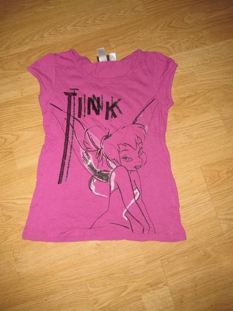 Fialové tričko v. 146/152, h&m,146