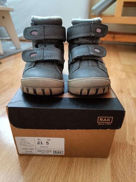Rak 21 zimné topánky, rak,21