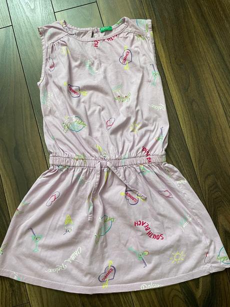 Šaty benetton - 2 kusy, benetton,134