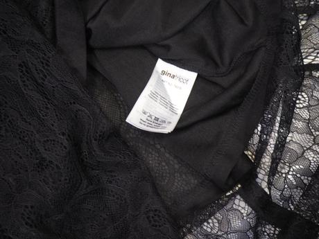 Kvalitné čipkované šaty gina tricot, 36