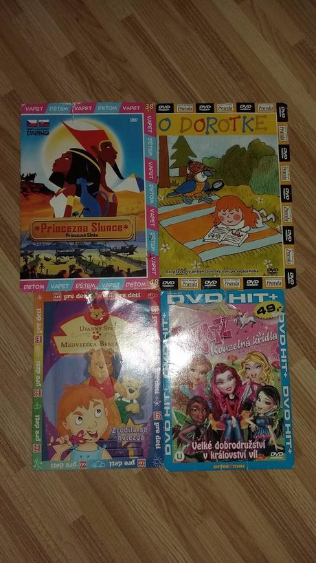 3x dvd pre deti, 