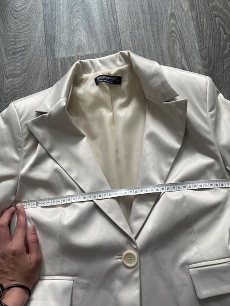 Originál rinascimento elegantné perleťové sako, l