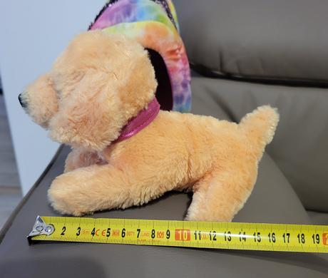 Plyšový psík v taštičke baby kiddo, 