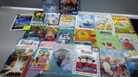 Velka zbierka dvd rozpravky vyse 200ks,