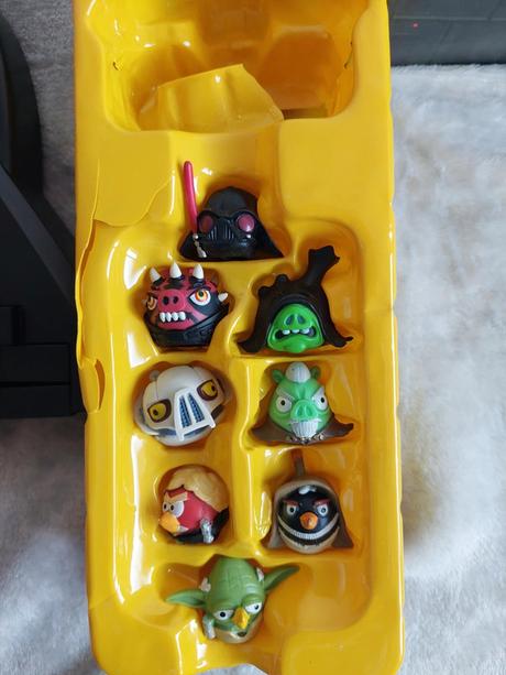 Angry birds jenga darth vader,