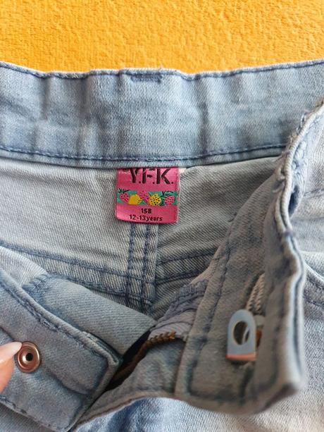 Riflové šortky č.158, 158