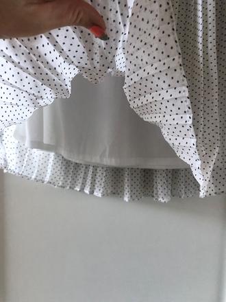 Plisovaná sukňa uni,