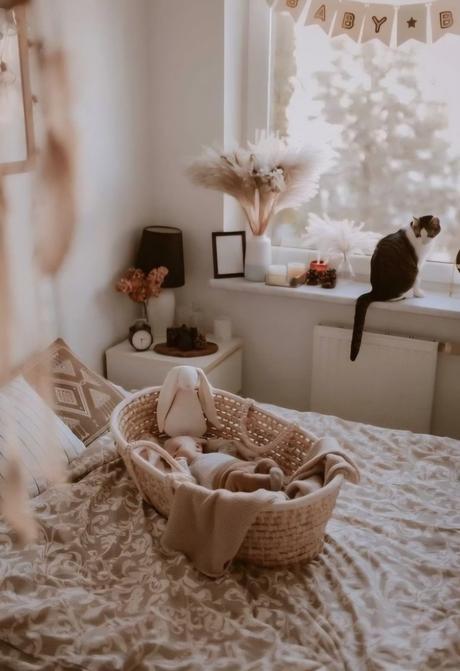 Mojžišov košík- postieľka, šírka (cm): 45,dĺžka (cm): 80