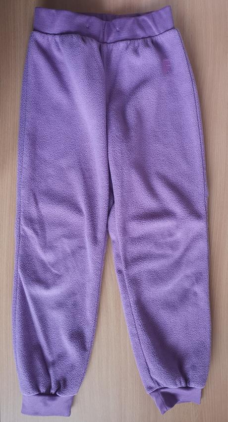 Flísové nohavice fix s reguláciou v páse, lindex,122