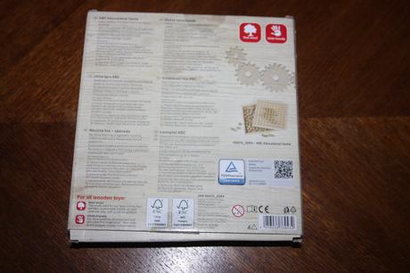 Drevene pismenka - naucna hra, 