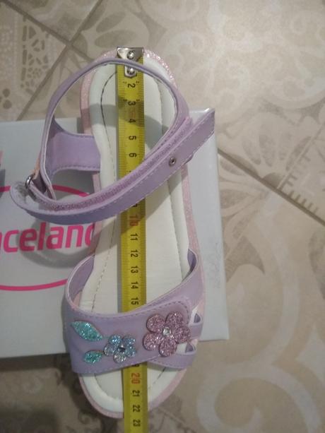 Kvetinkové sandalky, graceland,35