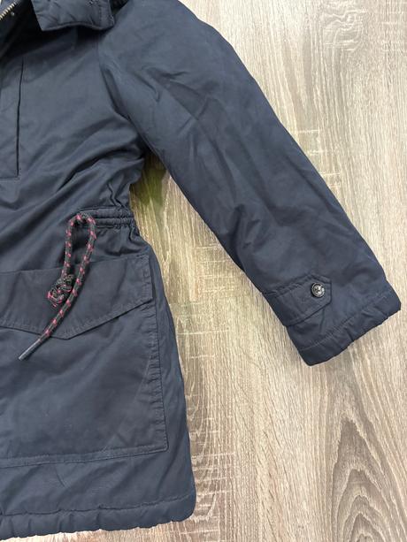 Zara dievcenska zimna vetrovka s kozusinou 11/12 r, zara,152