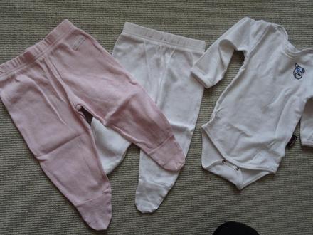 Tepláčky so spodnými nožkami+termobody 6-9m, f&f,74