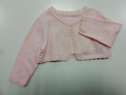 Ružový sveter bolerko, mothercare,68