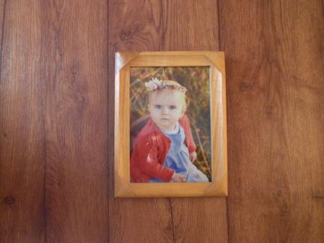 Drevený rámik na fotku 13x18 cm,