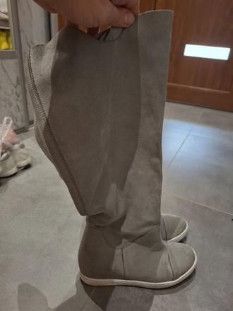 Vysoké čižmy na platforme, 36