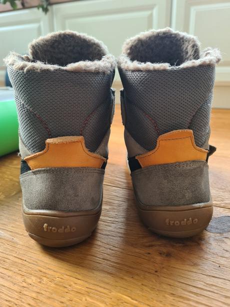 Zimné barefoot topánky pre chlapcov, froddo,33