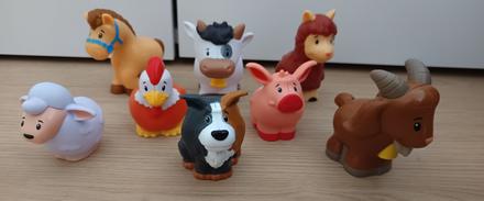 Sada zvieratiek little people fisher prices -, 