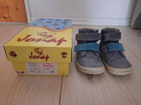 Detske barefoot zimne topanky jonap - b2 mv slim, jonap,22