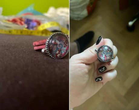 Portugalsky handmade prsten, 