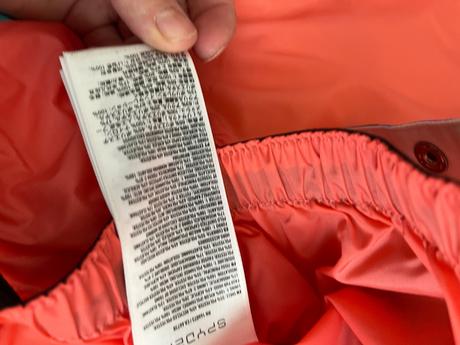 Spyder dievcenska lyziarska buna, 164