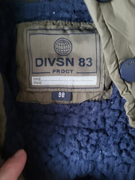 Zimná bunda + doporučené poštovné, 98