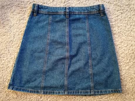 Rifľová sukňa, h&m,36