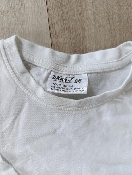 Biele tričko, okay,86