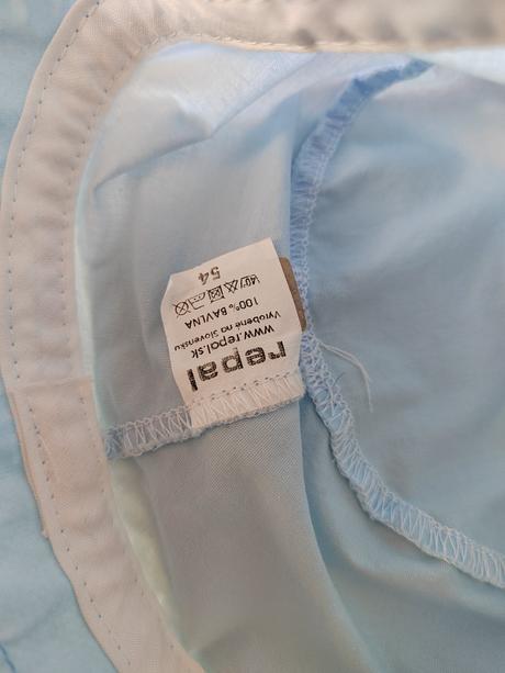 Letný klobúk svetlomodrý - repal v.54, repal,98