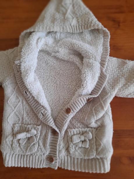 Oteplený svetrík 12m-18m, f&f,92