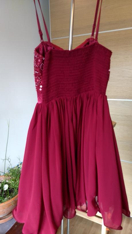 Bordove saty 36+ nahrdelnik+nausnice, 36