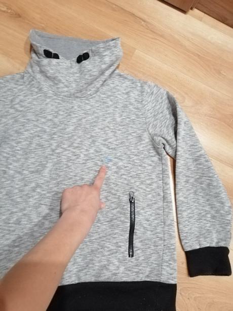 Tepláková mikina 152/158, rebel,152