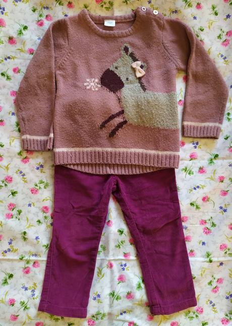 Menzestrove nohavice a pulovrik, f&f,98