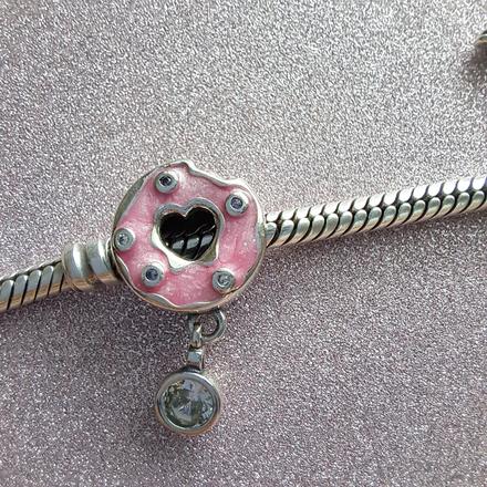 Prívesok donut s kávičkou, 