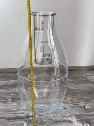 Partylite sklenený veľký svietnik, 