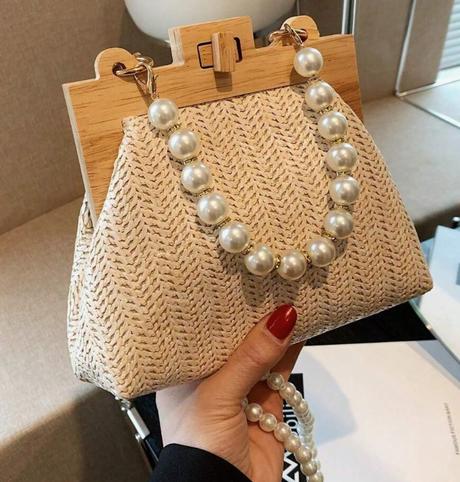 Letná kabelka s dvoma vymeniteľnými remienkami, 