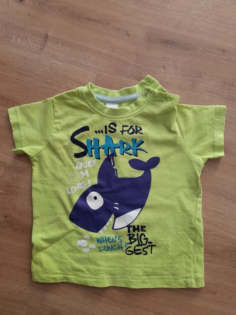 Žiarivé tričko, baby club,74