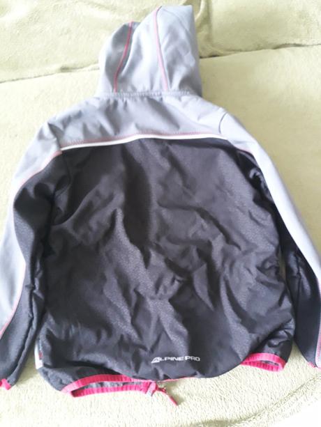 Softshellová bunda, alpine pro,128