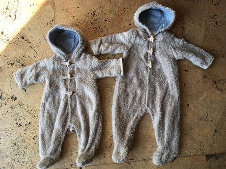 Medvedikove overaly pre jesenne babo - cena za oba, 50